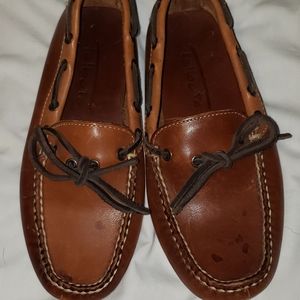 Women's Talbots leather driving moccasins